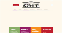 Desktop Screenshot of farmersmarketinstitute.org